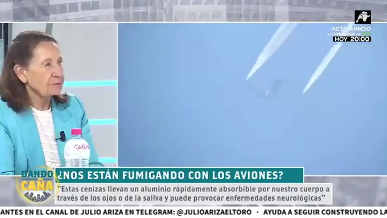 ¿Qué nos están fumigando con aviones?