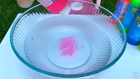 Make a giant multi-colored slime