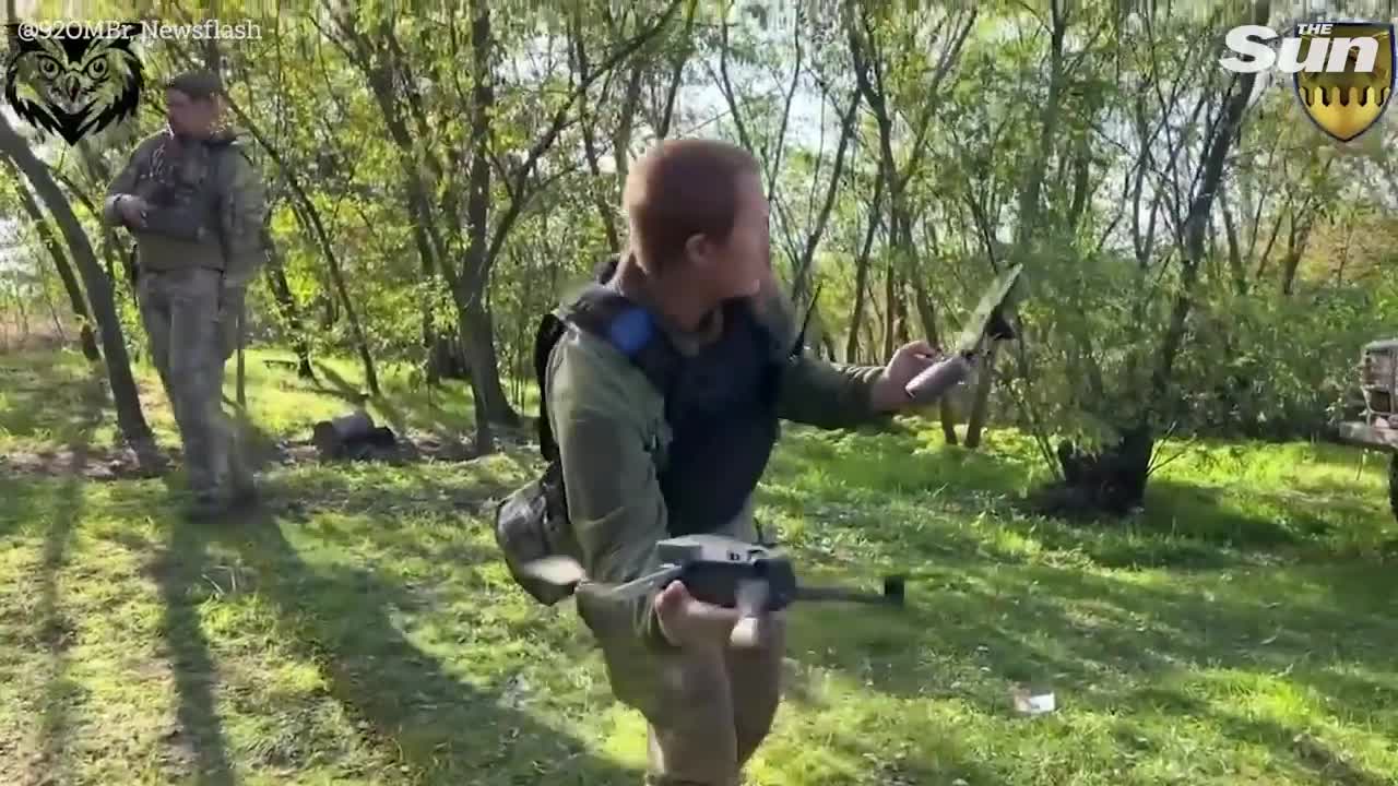 Ukrainian troops use drones pummel Russian forces and positions
