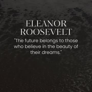 💡 Nurturing Your Dreams: The Future Belongs to Believers 🌠