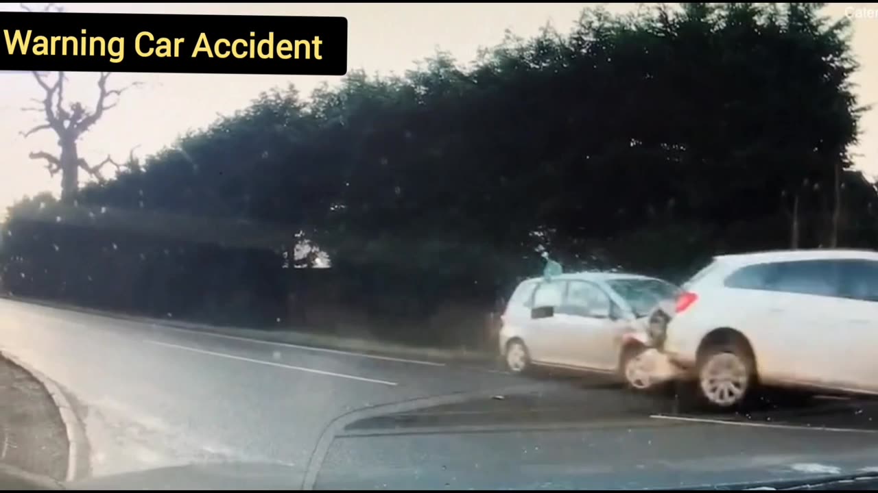 Viral Car crash in Lincoln England