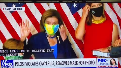 Is Pelosi mask exempt?