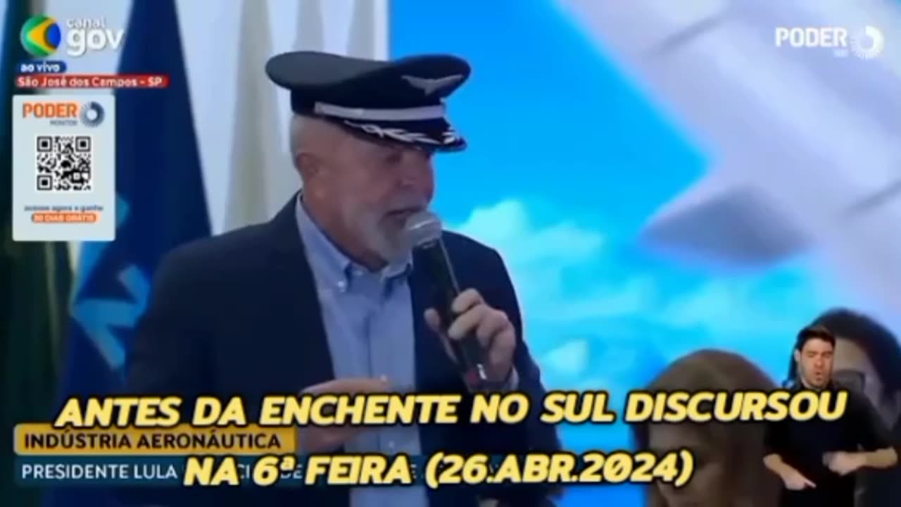 O ladrão disse(26.abr.2024) que deu uma “vacilada” por não ter importado arroz mais barato da Venezuela.