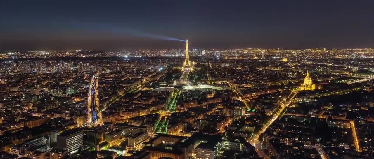 Paris en une minute : visite de la ville de l'amour