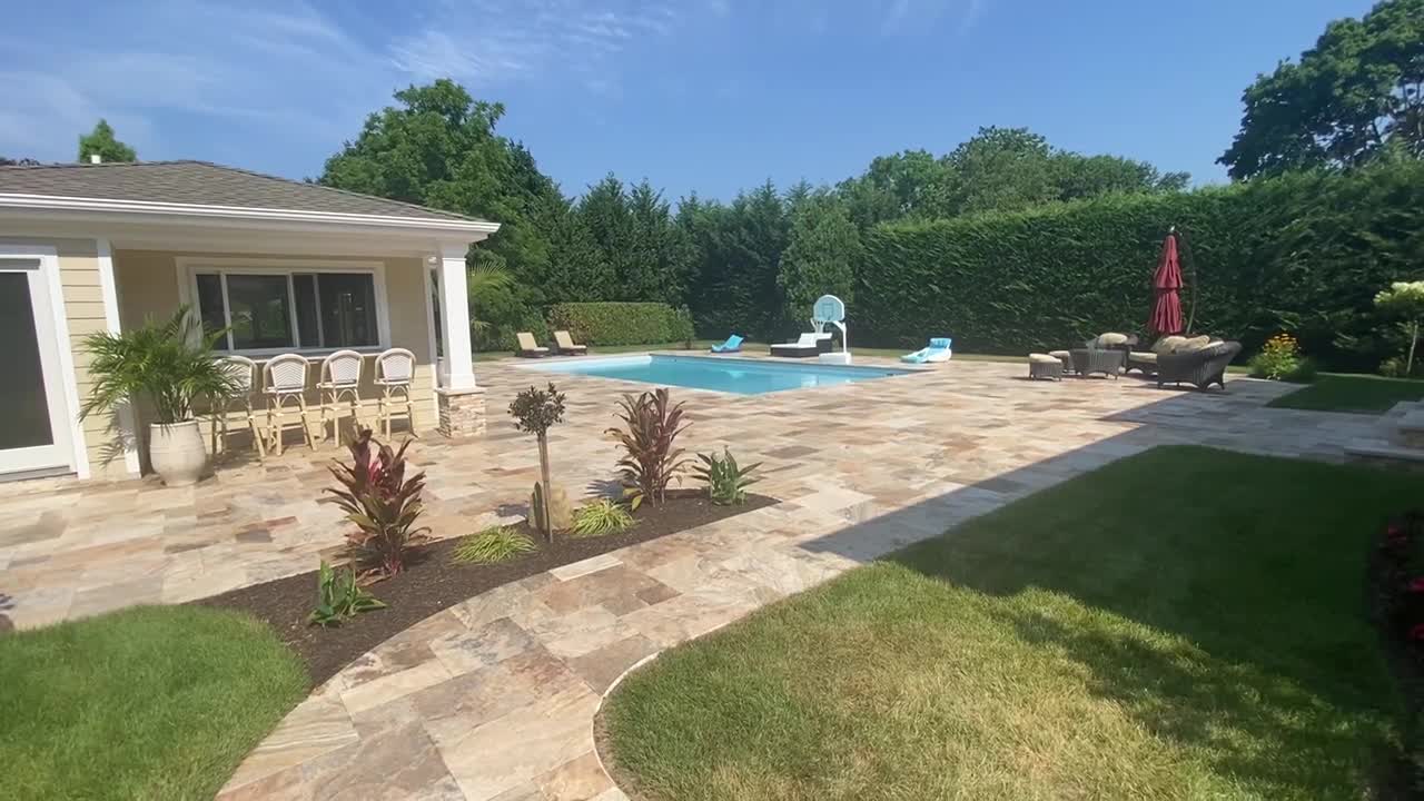 Fiorito Travertine Patios and Pool Coping