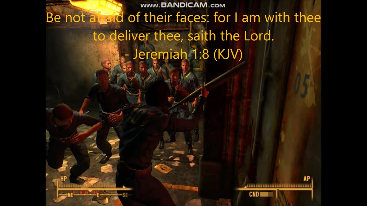 Vault 87 | Jeremiah 1:8 Cover - Fallout 3 (2008) - Screenshot with Music