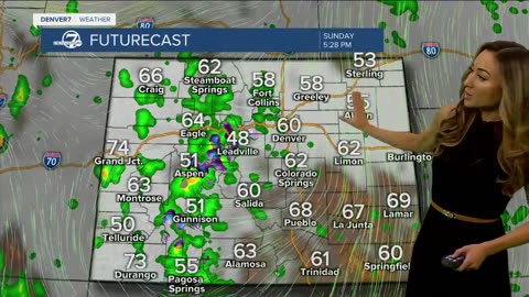 Cool and unsettled Mother's Day across CO