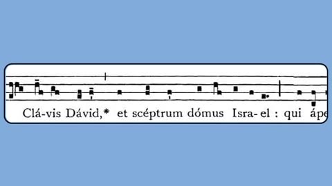 O clavis David - O-Antiophon - 20. Dezember