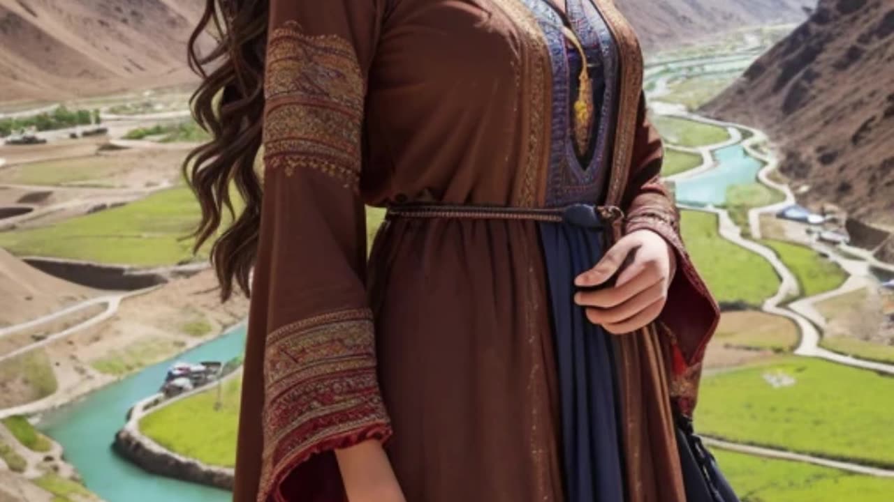 4K AI Artistry Lookbook l Panjshir Valley l Video- Ai Lookbook Girl l Arabian- #ai #aiartstyascent