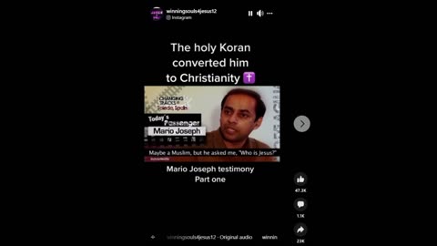 Muslim decide to follow Christ