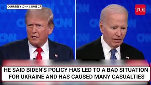 Trump Declares 'Ukraine Won't Win' War Against Russia, Rips Biden's Foreign Policy - Watch