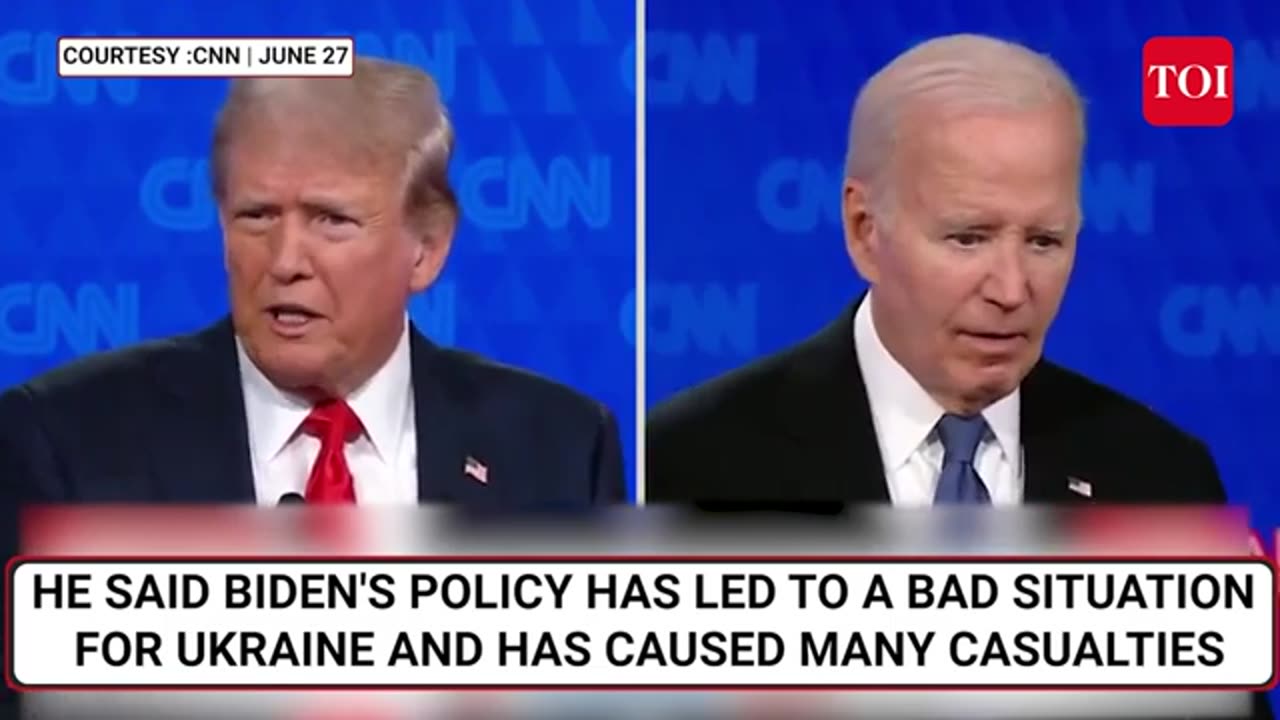 Trump Declares 'Ukraine Won't Win' War Against Russia, Rips Biden's Foreign Policy - Watch