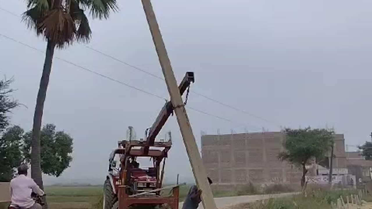 electric pole work