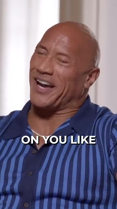 THE ROCK CANT HANDLE THIS INTERVIEWER
