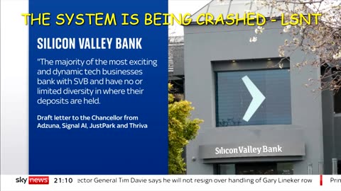 How Safe is YOUR MONEY? They are CRASHING THE SYSTEM. SVB