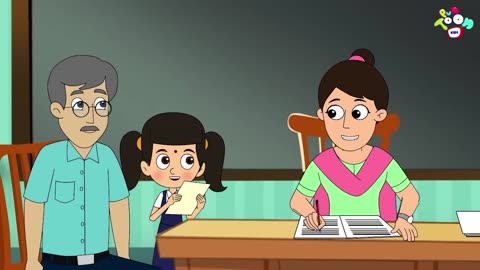 Parents Teacher Meeting | Types of Parents in PTM | English Cartoon | Moral Stories | PunToon Kids