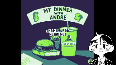 [My Dinner with André] I expected a meme-game from The Simpsons, but it was really profound...