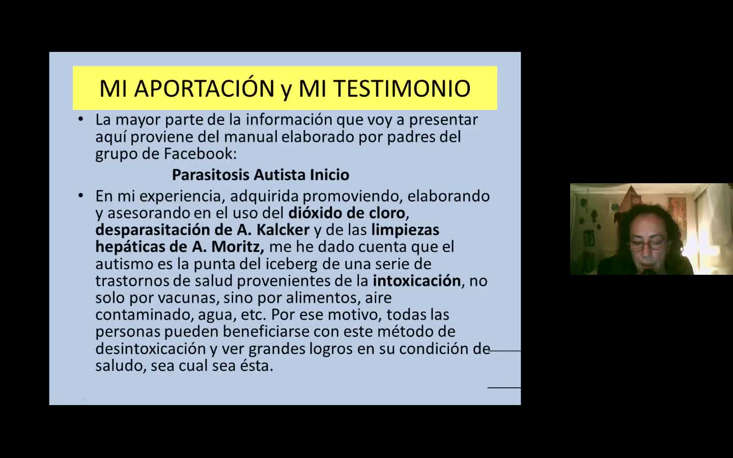 Desparasitacion A. Kalcker para niños y adultos.