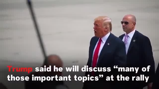TRUMPS FIRST 2022 RALLY
