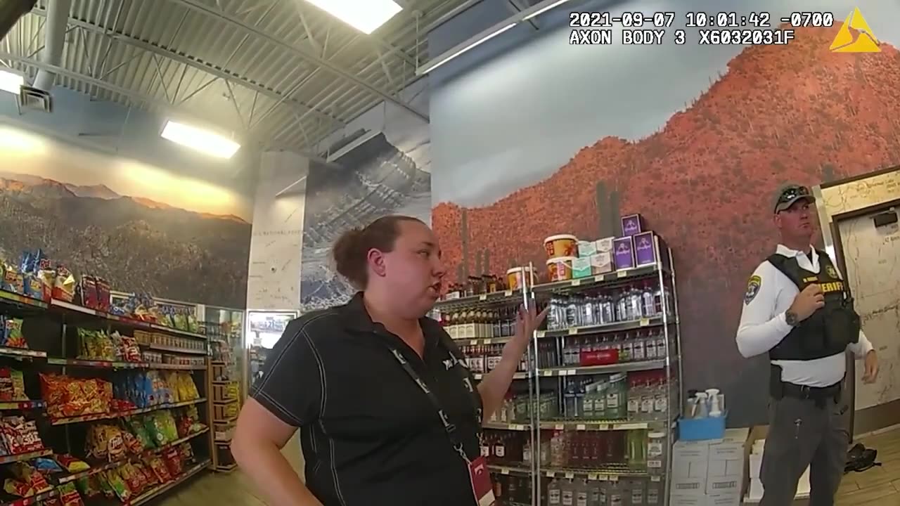 BODYCAM - Handcuffed Woman Grabs Officer's Gun and Shoots