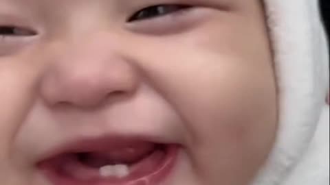 Baby funny smile ❤️🤣