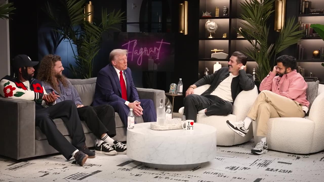 President Trump, Andrew Schulz, Flagrant: Potus reveals exactly who tried to take him down