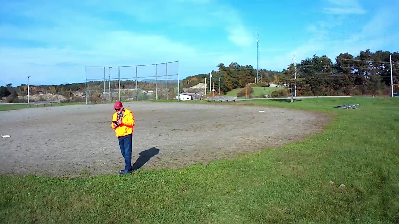 Auburn Ballfield Drone view