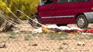 Pilot survives F-18 fighter jet crash in Spain