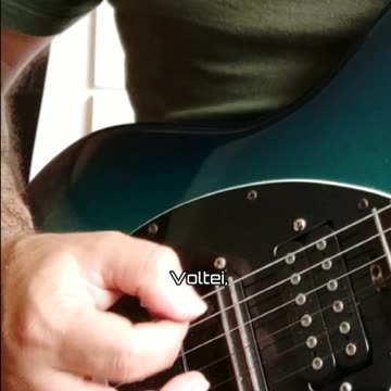 Palhetada alternada com salto de cordas