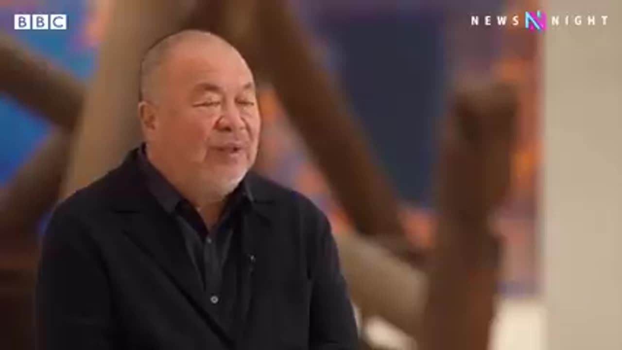 How Ai Weiwei’s years living in an underground hole haunt his art to this day - BBC Newsnight