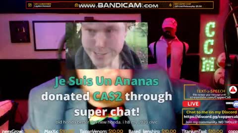 Coppercab further discusses freezing his semen for Belle Delphine's consumtion