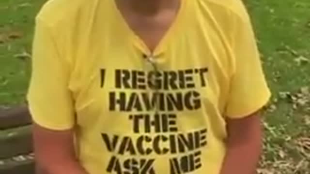 PETER'S STORY - WHY HE REGRETS HAVING THE VACCINE