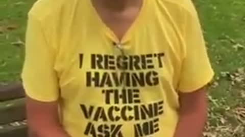 PETER'S STORY - WHY HE REGRETS HAVING THE VACCINE