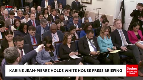 JUST IN- White House Holds Briefing After Fed Raises Rates Again Despite Recent Bank Collapses