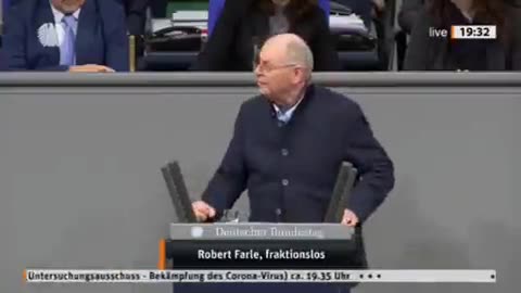 WAHRHEITSGENERALABRECHNUNG DES FRAKTIONSLOSEN ROBERT FARLE