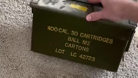 Opening US ammo