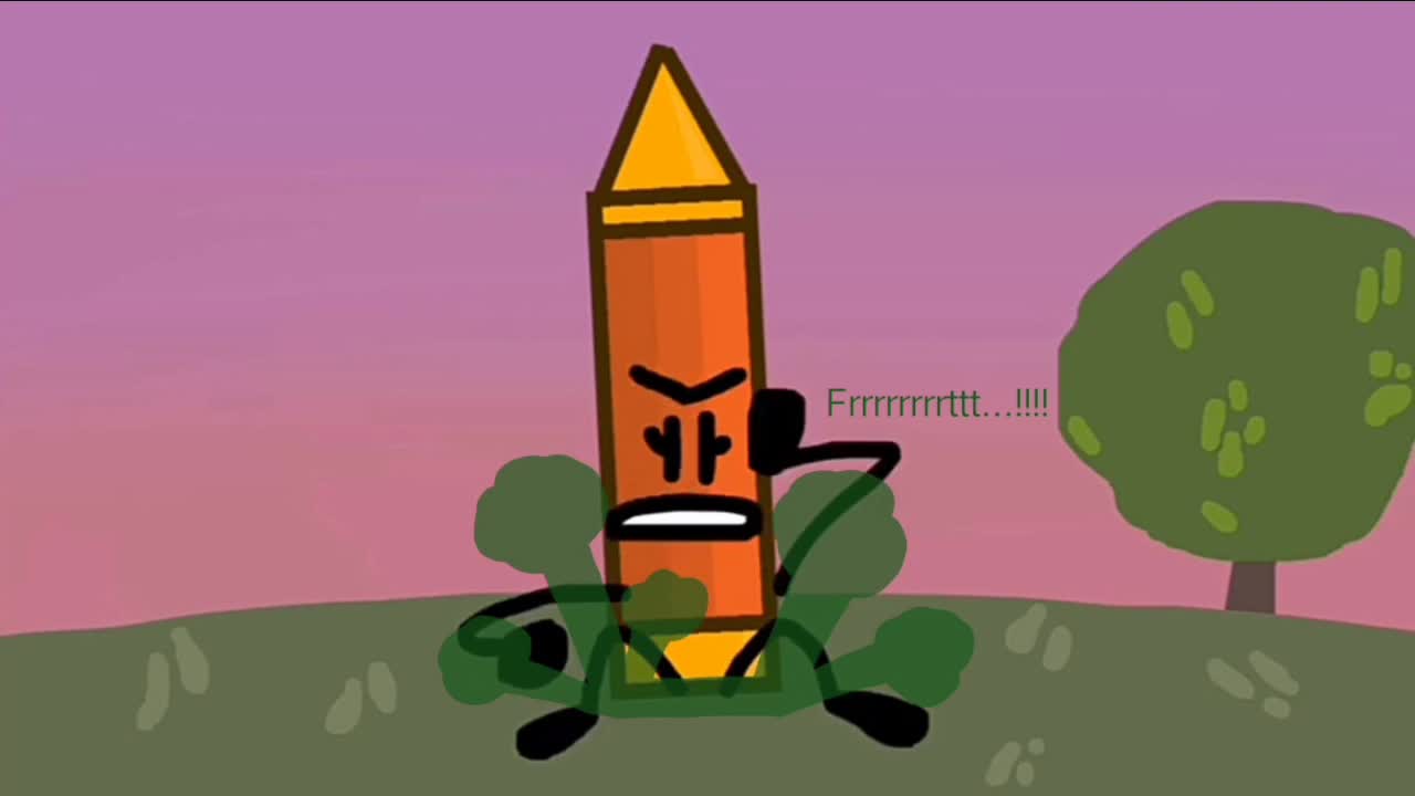 CB (OBS) Crayon farts sitting