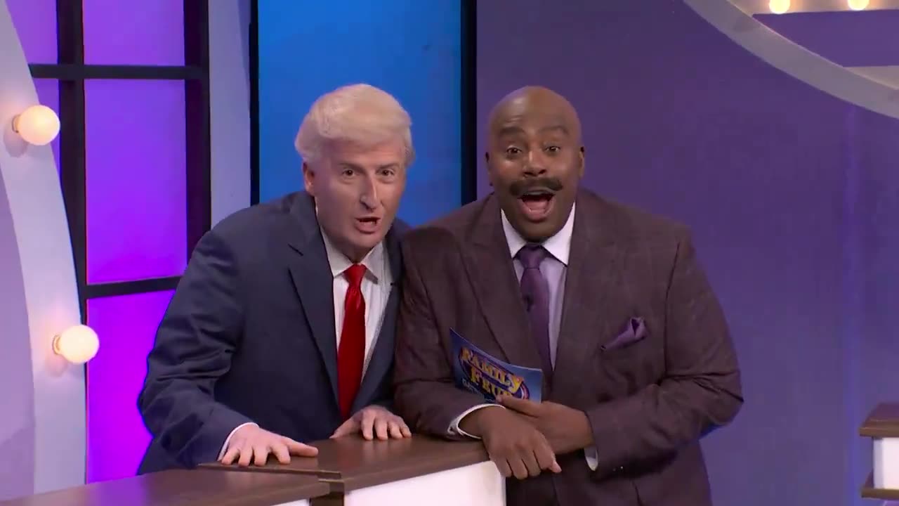 Kamala Harris SNL Parody Family Feud