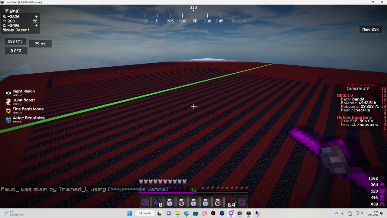 FlyBox fail with walls only oby