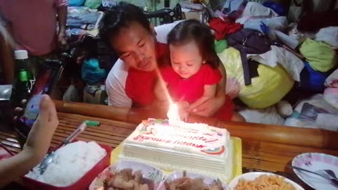 Simple birthday of my baby....