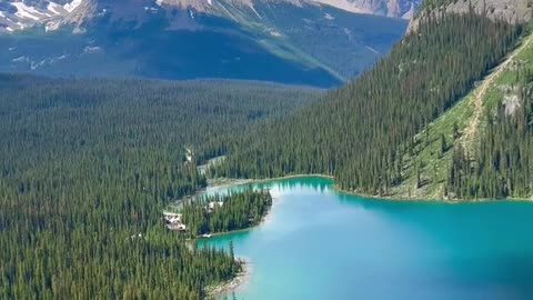 Lake O’Hara. A gA place that absolutely blew our minds ❤️ Because of Parks Canada reservation