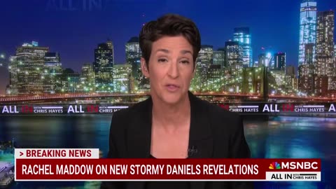 Rachel Maddow on new stormy Daniels revelations