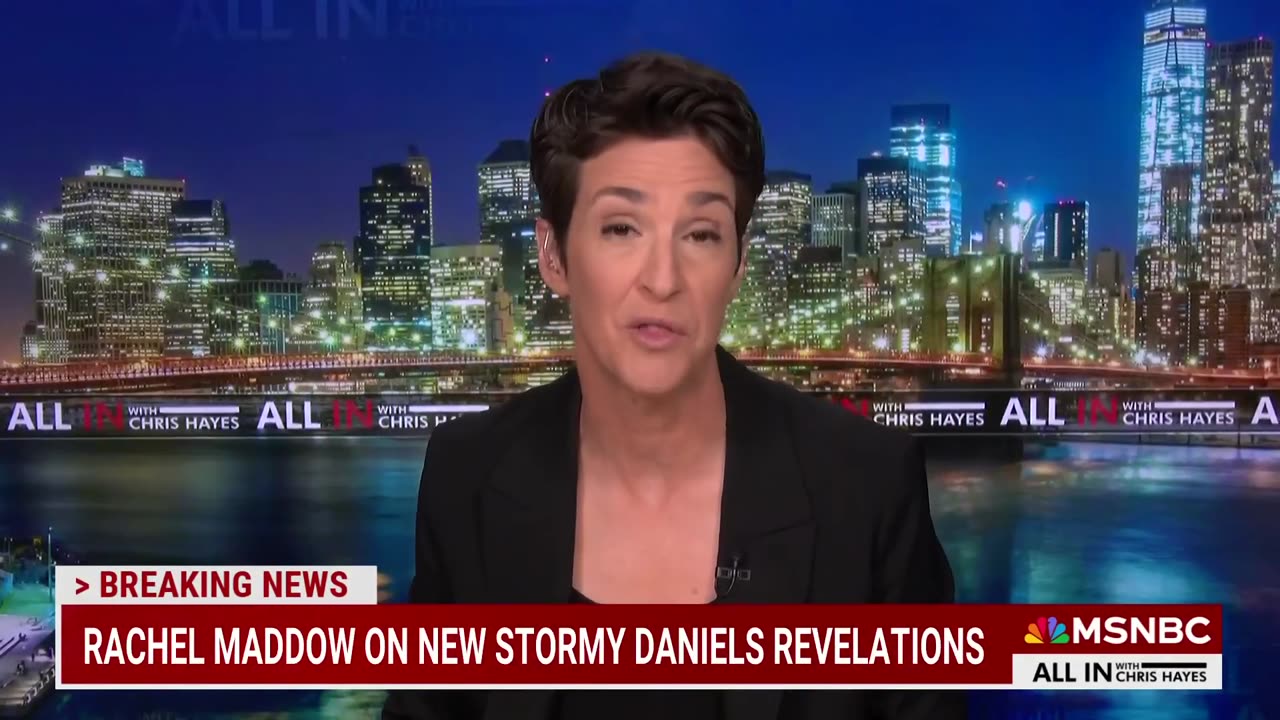 Rachel Maddow on new stormy Daniels revelations