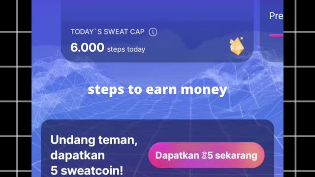 steps earn crypto sweatcoin