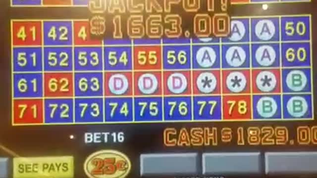 third jackpot in three days wow