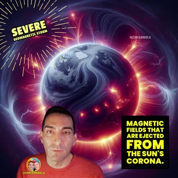 Chris talks SEVERE GEOMAGNETIC STORM #explore