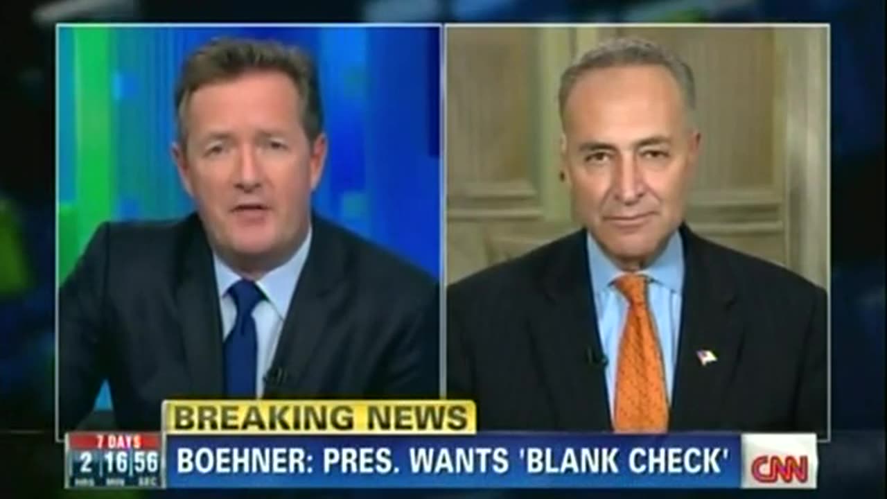 2011: Chuck Schumer Says “It’s Awfully Hard To Get It Done” On Debt Limit Without Negotiations