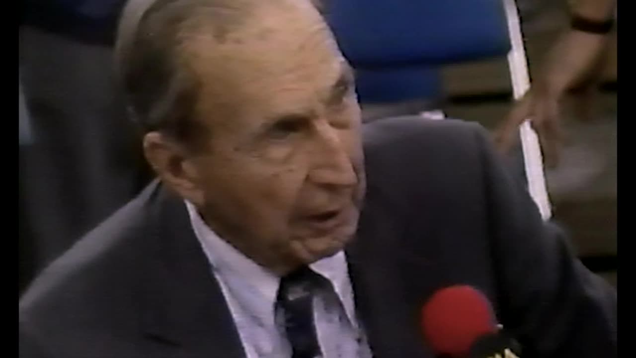March 12, 1987 - Butler University Legend Tony Hinkle Interviewed at the Hoosier Dome