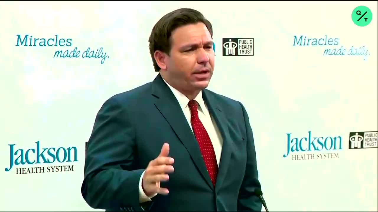 Heckler Tries To Shame Florida Governor Ron DeSantis During Covid-19 Press Conference