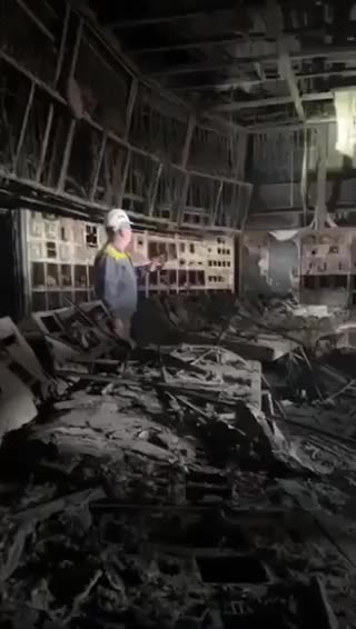 Rosie's Havana Death Ray-A denazified power plant control room somewhere in Ukraine.